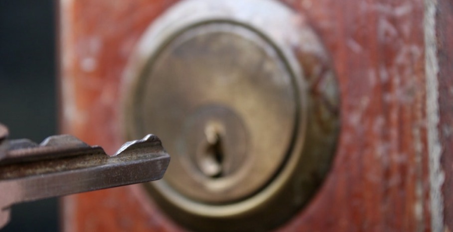 Emergency locksmith Ipswich - lock close up showing keyhole